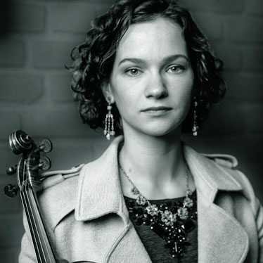 小提琴演奏家希拉里·哈恩，三屆格萊美獎得主