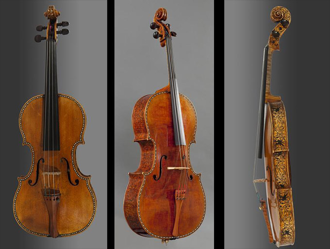 馬德里王宮的斯特拉迪瓦里提琴