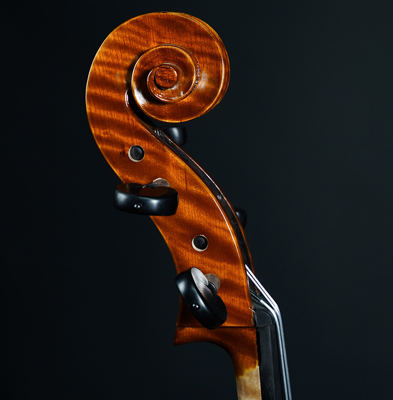 亮面蜂蜜色4/4手工大提琴